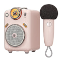 Miniatyrbild 2 av 5: Divoom Fairy-ok Bärbar Bluetooth-högtalare med Mikrofon Karaoke Kul Pink