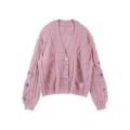Miniatyrbild 3 av 3: Speak Now Taylor’s Version Cardigan, Stjärnbroderad Merch Oversized C Grey L