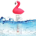 Miniatyrbild 1 av 4: Flytande Pooltermometer, Vattentermometer, Pooltermometer, Pooltermometer med Snöre, Söt Tecknad Termometer