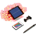 Miniatyrbild 5 av 5: Christmas String Lights, 120LED Rhythmic Flow Fairy Lights med Remo 65-Colors String