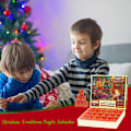Miniatyrbild 4 av 5: Julpussel adventskalender 2023, 1008 pusselbitar Blindbox 24 A