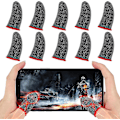 Miniatyrbild 1 av 5: Fingertoppsskydd för Gaming Mobilspel Kontroller Tummärmar