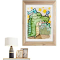 Miniatyrbild 2 av 2: Konstramar för Barn med Frontöppning | 1/2 st Konstverksram A4 för Barn | Fotoramar för Barns Konstverk för Flera Bilder | Konstverksdisplay för Barn