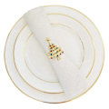 Miniatyrbild 2 av 5: 6 st Jul Servettknapp Servettring Tygring Diamant Jul Servettringar