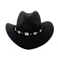 Miniatyrbild 2 av 3: Cowboyhatt i konstläder