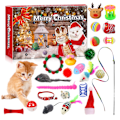 Miniatyrbild 1 av 5: Julkalender för Katter - 24 Fack Blind Box med Kattleksaker, Figurer & Klockor
