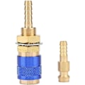 Miniatyrbild 5 av 5: Vattenkyld Adapter - M6 Gas- och Vatten Snabbkoppling för MIG TIG Svetshandske (Blå)