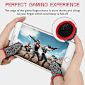 Miniatyrbild 2 av 5: Fingertoppsskydd för Gaming Mobilspel Kontroller Tummärmar