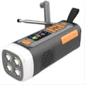4500mAh Nödfalls FM/ Bluetooth Radio USB/Solar/Handvevsdynamo