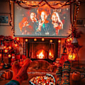 Miniatyrbild 3 av 5: 200 LED flerfärgade julbelysning utomhus Vattentät, expanderbar 66f Orange Connectable 200 LED