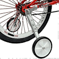Miniatyrbild 2 av 4: Cykelstödhjul Vuxen Barncykel Variabel Hastighet MTB Hjälphjul 20 Tum 22 Tum 18 Tum