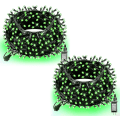 Miniatyrbild 1 av 5: Ljusa 66FT 200 LED-julljus, julljusslingor Anslut Green 400 LED