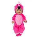 Miniatyrbild 1 av 2: Söta Dockkläder Stitch Flamingo Unicorn Giraffe Dinosaur Outfits Ove Flamingo