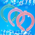 Miniatyrbild 1 av 2: Återanvändbar Halskylare Halskylningsrör Bärbar Halskyla Halskyla Wrap Återanvändbar Halskylare Handsfree Halsbandskylare Iskylning Hals green