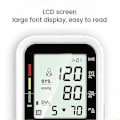 Miniatyrbild 3 av 5: Digital LCD-skärm Övre Arm Blodtrycksmätare Elektronisk Sphygmoma