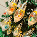 Miniatyrbild 1 av 5: Julbelysning 2Pack 12 LED 7.87ft Juldekorationer String Ligh 2 Pack