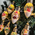Miniatyrbild 4 av 5: Julbelysning 2Pack 12 LED 7.87ft Juldekorationer String Ligh 1 Pack