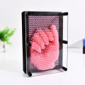 Miniatyrbild 1 av 3: Metal Pin Art Impressions Classic Metal 3D Picture Gadget Rosa p4