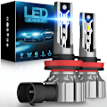 Miniatyrbild 1 av 4: 12000lm Canbus H8 Led H7 H11 Led Dimljus 9005 Hb3 9006 Hb4 Gul W 6000K White H8 H9 H11