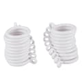 20X Vita 25mm Inre Plast Gardinringar
