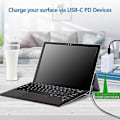 Miniatyrbild 2 av 5: För Surface till USB C Laddningskabel för Surface Pro 3/4/5/6/7, Surface Laptop 3/2/1, Surface Go