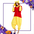Miniatyrbild 2 av 5: Unisex Vuxen Onesie Pyjamas Djur Heldräkt Halloween Kostym Jul Sovkläder Jumpsuit Bear X-Large