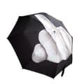 Cool Mode Svart Paraply med Ny Mellanfingerdesign