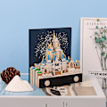Miniatyrbild 1 av 3: Anteckningsblock Sagolik Slott 3D Anteckningsblock, 2024 Skrivbords Kalender Anteckningsblock Jul