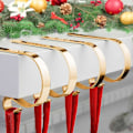 Miniatyrbild 1 av 5: Julstrumporhållare för Mantel Set om 4 Julstrumporhållare
