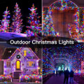 Miniatyrbild 5 av 5: shineshine 197FT 600LED Julbelys utomhus, Vattentät 8 Belysnings White 400 LED