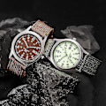 Miniatyrbild 2 av 2: Män Military Watch Quartz Analog Clock Canvas Armband Sport Army Wa
