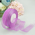 Miniatyrbild 1 av 5: Satinband 50 Yards/ Rulle 1 Tum Presentinslagning Bulk Transparent Fuchsia