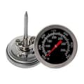 Ugnstermometer i rostfritt stål BBQ Grill Röktermometer 50-350, 100-700