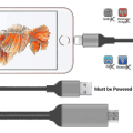 Miniatyrbild 4 av 5: [Apple MFi-certifierad] Lightning till HDMI-kabeladapter Kompatibel med iPhone, 1080p Digital synkroniseringsskärm ljud & videoadapter med laddningsportkontakt