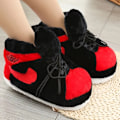 Miniatyrbild 1 av 2: Sneakertofflor Unisex One-size Sneakertofflor Jordan-liknande Si stil 3