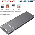 Miniatyrbild 4 av 5: 16tb Extern Ssd Mobile Solid State hårddisk USB 3.1 Externa Red 6TB