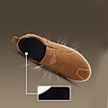 Miniatyrbild 4 av 5: Slip-on Walking Shoes för män Casual Andas Anti Slip Skor Wi Grå 40