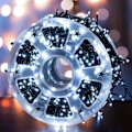 Miniatyrbild 5 av 5: Ljusslingor för utomhusbruk, 1000 LED 100 meter, Plug-in-modell White 500 LED