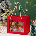 Miniatyrbild 3 av 4: Julklappsbox Tom Låda Stor Födelsedagspresent Förpackningsbox Presentask Äppelbox Julklapp