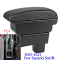 Miniatyrbild 2 av 5: Armstödslåda för Suzuki Swift, för Suzuki Swift 2005-2023 A2 Black line 7USB