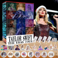 Miniatyrbild 1 av 2: Taylor-Swift adventskalender 2024 julhelgen födelsedag Nedräkning Style D