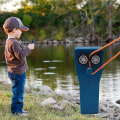 Miniatyrbild 5 av 5: Hot Zipstring Rope Launcher Propeller Med Rope String Blue