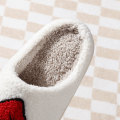 Miniatyrbild 5 av 5: Merry Grinchmas Broderade Tofflor, Jul Grinch Tofflor 37 38