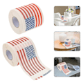 Miniatyrbild 2 av 4: 2 Rullar Amerikansk Flagga Toalettpapper Rullpapper Tissue Papper Badrum Toalettpappersrulle