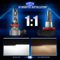 Miniatyrbild 3 av 4: 12000lm Canbus H8 Led H7 H11 Led Dimljus 9005 Hb3 9006 Hb4 Gul W 3000K Golden Yellow H8 H9 H11