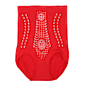 Miniatyrbild 1 av 7: Formgivande Shorts Hög Midja Magstrammande Underkläder Nylon Kvinna Höftlyftande Underbyxor Röd XXL (för 90-110kg)