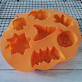 Miniatyrbild 3 av 5: 3D 7-siffrig Halloween Silikon Chokladkakaform Bakform