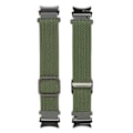 Miniatyrbild 4 av 8: Armbandsband Elastiskt Nylon Flätat Justerbart Armband Klockband för Galaxy Watch 4 Militärgrön