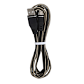 Miniatyrbild 1 av 7: Micro USB Laddningskabel Förlängning Nylonflätad Snabbladdningskabel för Android Mobiler Svart