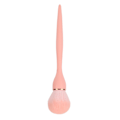 Miniatyrbild 3 av 8: Sminkrougeborste Professionell Bärbar Mjuk Syntetisk Fiber Lös Puderborste Kosmetisk Verktyg för Kvinnor Rosa